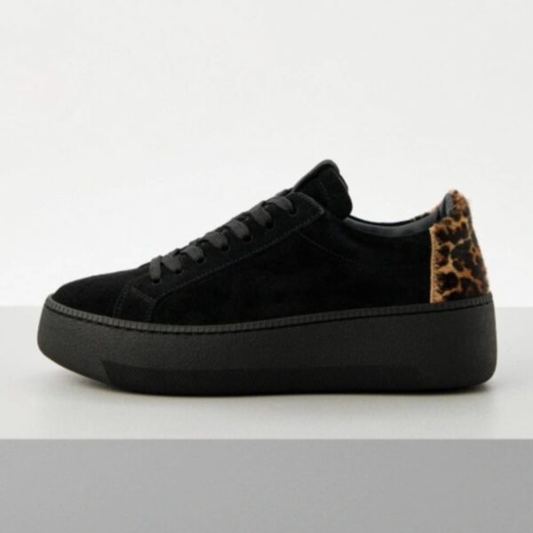 Кеды Principe di Bologna PF100, sport velour nero