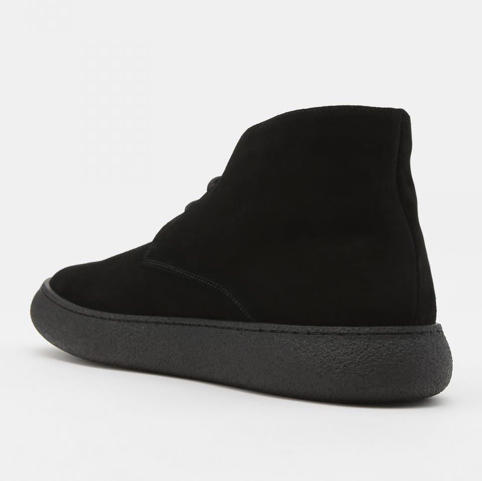 Ботинки Дезерты Principe di Bologna PDB416 casual vitello nero