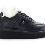 Кроссовки JOG DOG 1205AWDUN2-079 черный, кожа — изображение 2