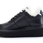 Кроссовки JOG DOG 1205AWDUN2-079 черный, кожа — изображение 4