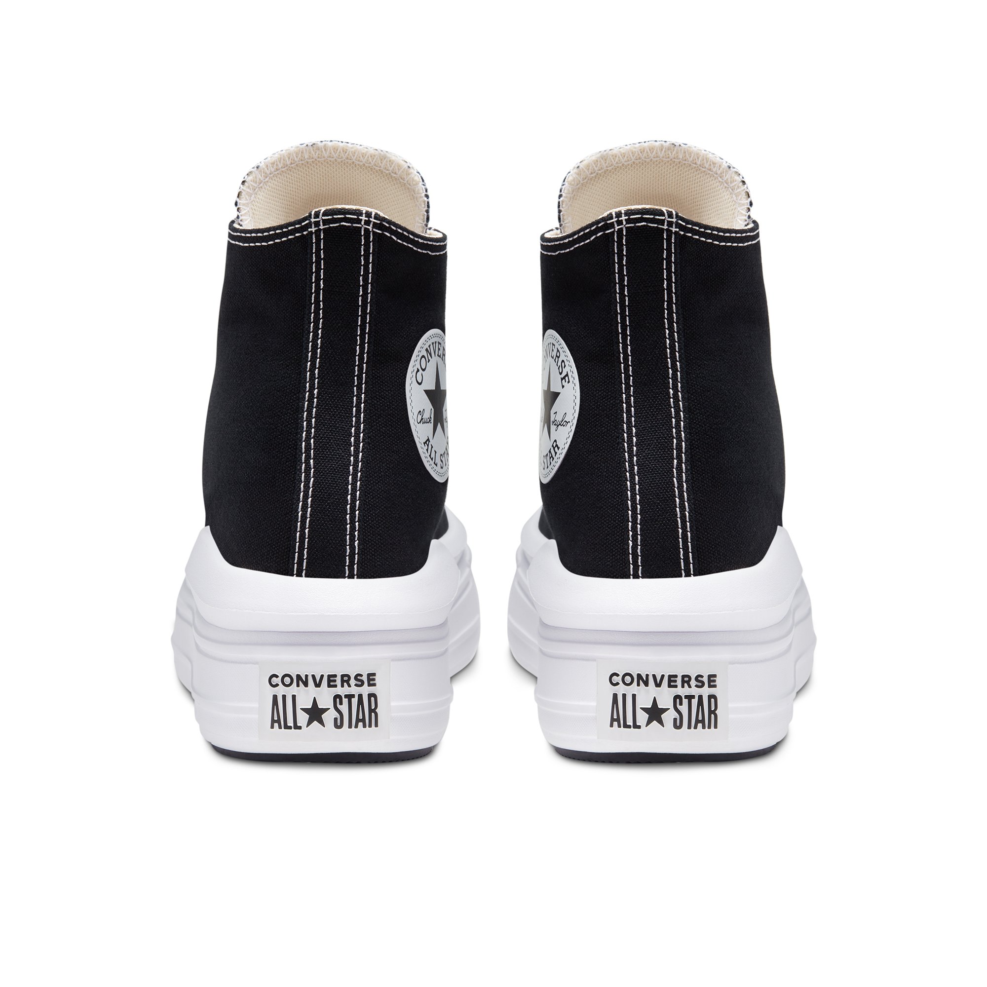 568497c_4.jpg Кеды CONVERSE 568497 Chuck Taylor All Star Move High Top, Black — изображение 3