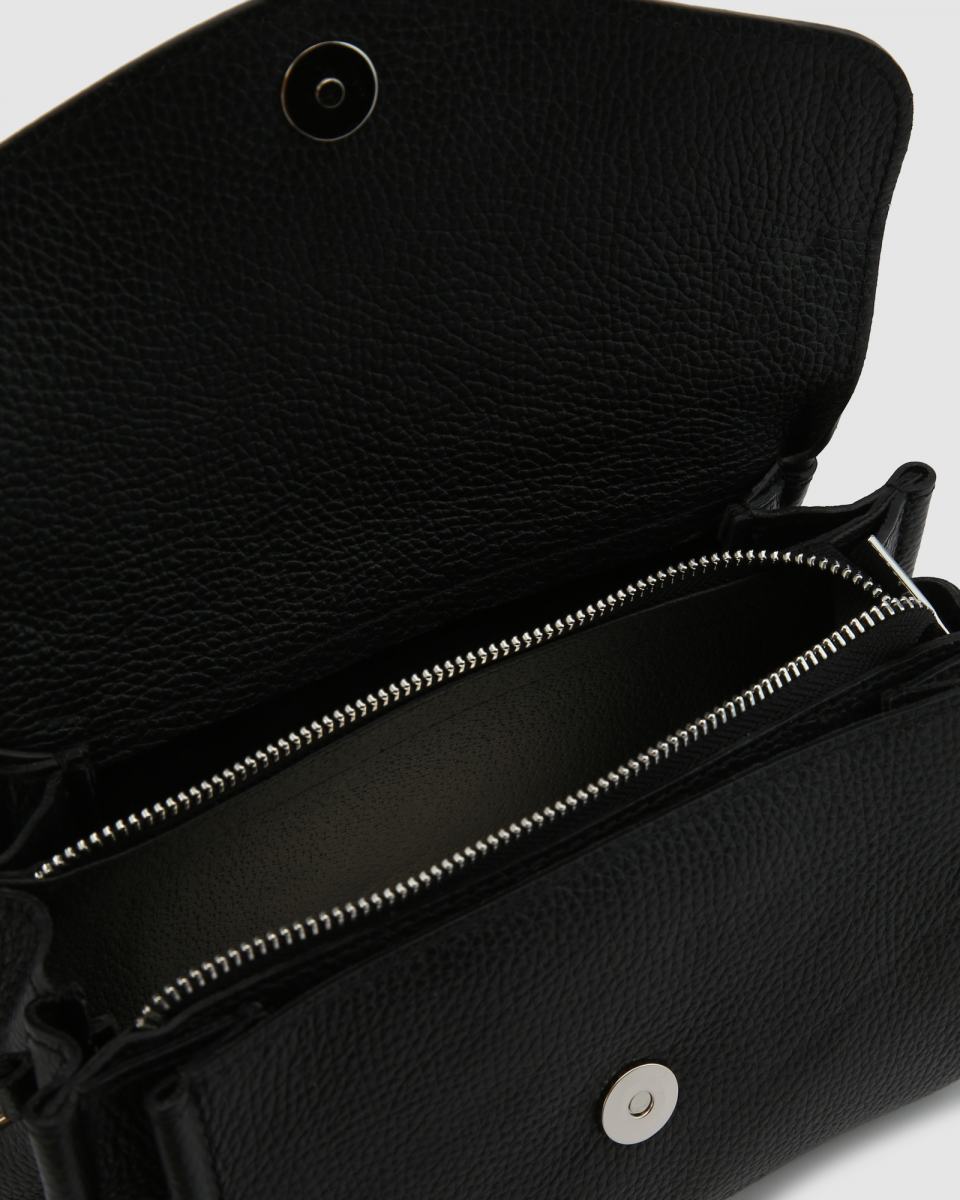 Сумка кожаная Principe di Bologna ADELAIDE dollaro d28 nero 240