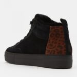 Кеды высокие Principe di Bologna BR 99-PEL casual velour+velmac nero — изображение 2