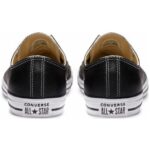 Кеды кожаные CONVERSE Chuck Taylor All Star 132174 унисекс, черные — изображение 3