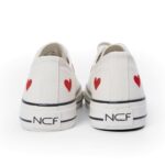 Кеды низкие NCF Uptop Hearts low ORB23JJ001A бежевые — изображение 4