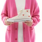 Кеды высокие NCF Uptop Hearts high ORB23JJ002A бежевые