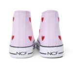 Кеды высокие NCF Uptop Hearts high ORB23JJ002B розовые — изображение 4