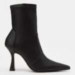 Ботильоны Principe di Bologna PD 2500 elegant nappa stretch nero