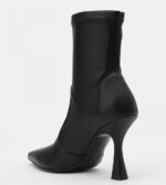 Ботильоны Principe di Bologna PD 2500 elegant nappa stretch nero — изображение 4