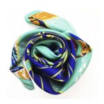 Платок «Русские сезоны. Леон Бакст» by NINA RUCHKINA синий