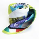 Платок «Русский авангард» by NINA RUCHKINA, шелк 100% — изображение 2