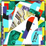 Платок «Русский авангард» by NINA RUCHKINA, шелк 100% — изображение 3