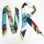 Платок «Русский авангард» by NINA RUCHKINA, шелк 100% — изображение 4