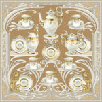 Платок «Сысертский фарфор» by NINA RUCHKINA — изображение 4