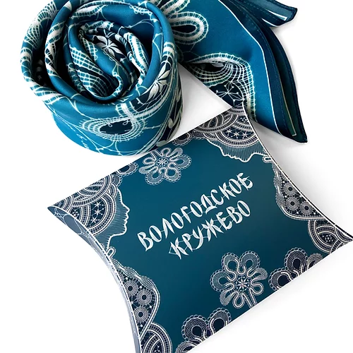 vologodskoe-kruzhevo_4.png Платок «Вологодское кружево» by NINA RUCHKINA — изображение 4