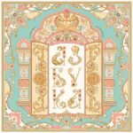 Платок «Азбука» by NINA RUCHKINA