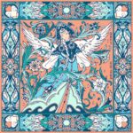 Платок «Царевна-Лебедь» by NINA RUCHKINA — изображение 3