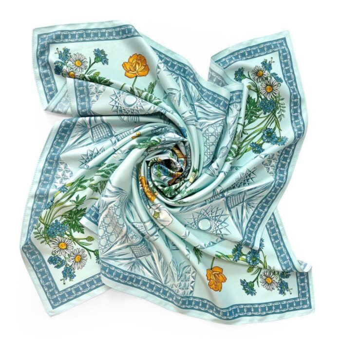 Платок «Мелодия хрусталя» by NINA RUCHKINA — изображение 1