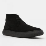 Ботинки Дезерты Principe di Bologna PDB416 casual vitello nero