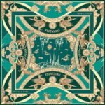 Платок “Казань драгоценная” by NINA RUCHKINA, изумрудный — изображение 2