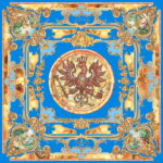 Платок «Янтарная комната» by NINA RUCHKINA — изображение 3