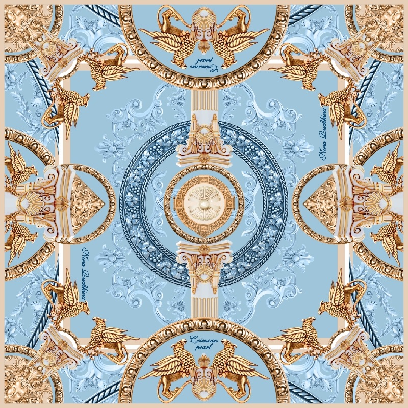 zhemchuzhina-kryma_7.jpg Платок «Жемчужина Крыма» by NINA RUCHKINA — изображение 2