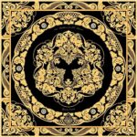 Платок «Златоустовская гравюра» by NINA RUCHKINA — изображение 4