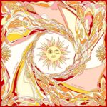 Платок «Золотые дары» by NINA RUCHKINA — изображение 2