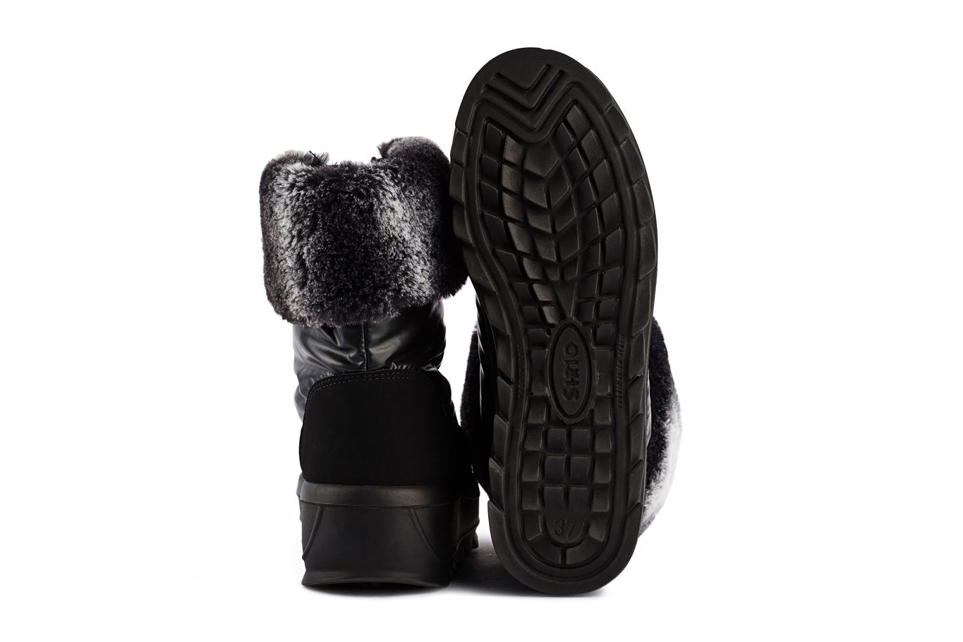 12151DR балтико_4 Ботинки SKANDIA 12151DR черный балтико — изображение 3